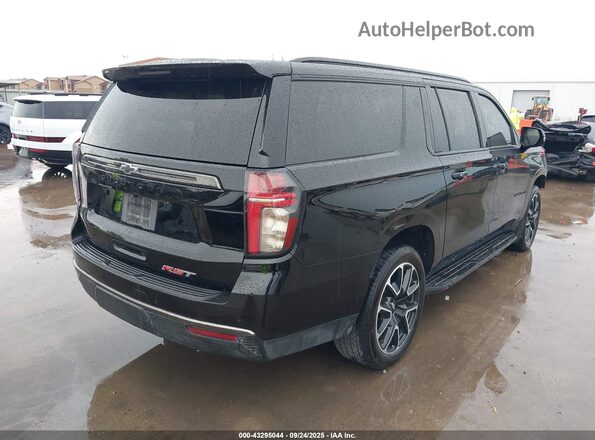 1GNSKEKD3NR231663 2022 CHEVROLET SUBURBAN Черный Задняя правая четверть