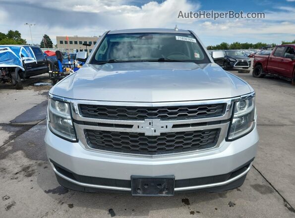 1GNSKHKC5LR166157 2020 CHEVROLET SUBURBAN Silver Vista frontal