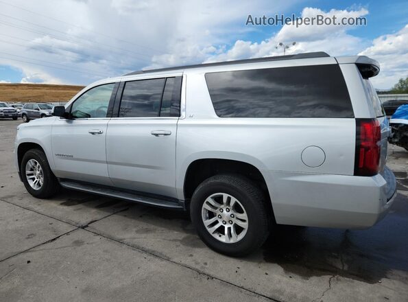 1GNSKHKC5LR166157 2020 CHEVROLET SUBURBAN Silver Trasero izquierdo
