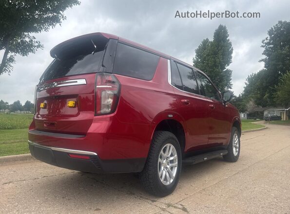1GNSKLED8MR269453 2021 CHEVROLET TAHOE Red 
