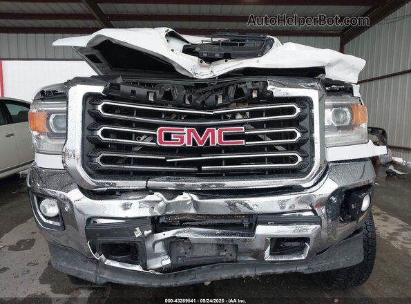 1GT12REY2KF238367 2019 GMC SIERRA White Vista del cuadro de instrumentos
