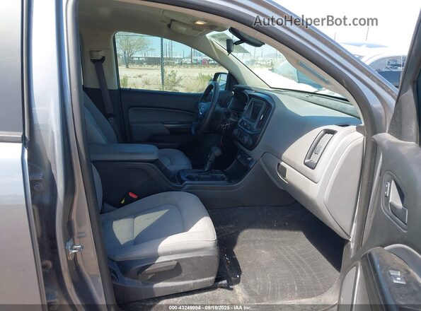 1GTG5BENXM1127127 2021 GMC CANYON Gray Widok wnętrza z przodu