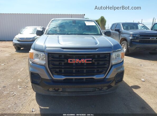 1GTG5BENXM1127127 2021 GMC CANYON Gray Widok zestawu wskaźników