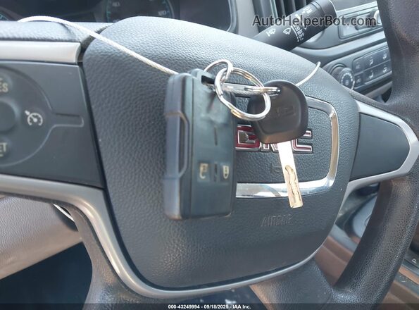 1GTG5BENXM1127127 2021 GMC CANYON Gray Widok deski rozdzielczej