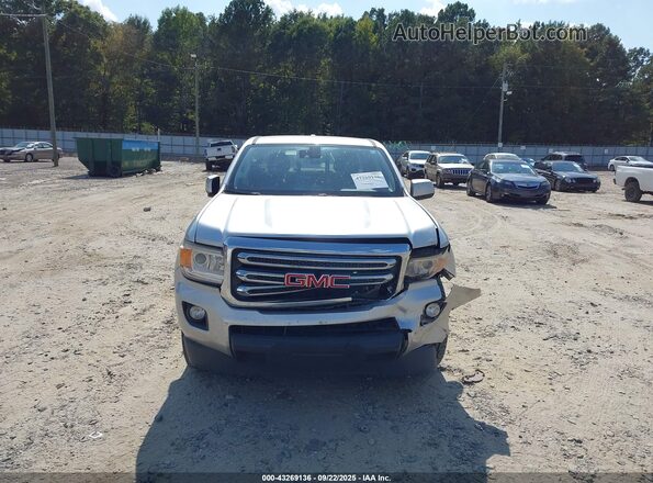 1GTG5CE37G1162071 2016 GMC CANYON Silver ხელსაწყოთა პანელის ხედი