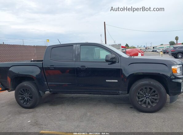 1GTG5CEN3M1127010 2021 GMC CANYON Black უკანა სალონის ხედი