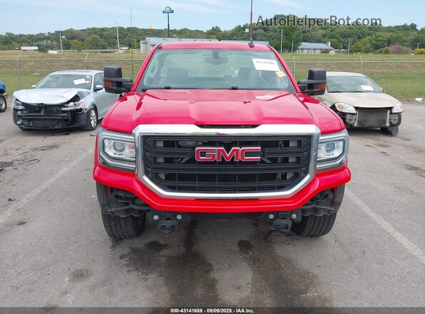 1GTN2LEC2GZ418585 2016 GMC SIERRA Red უკანა სალონის ხედი