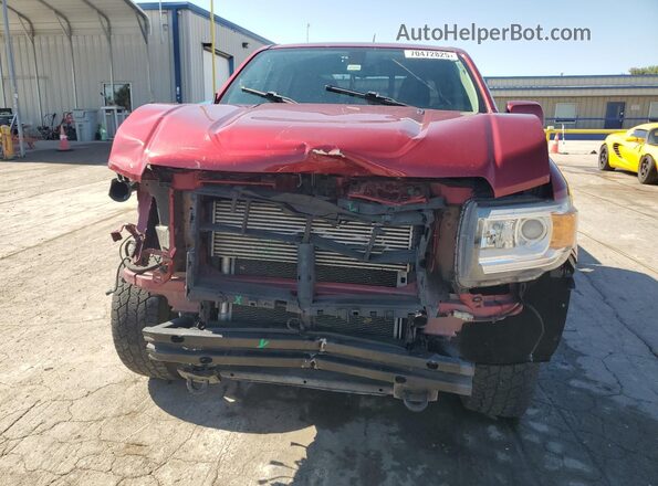 1GTP6CE19H1307012 2017 GMC CANYON Красный 
