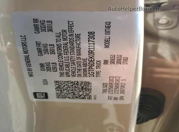 1GTP6DEK0R1117308 2024 GMC CANYON Tan 