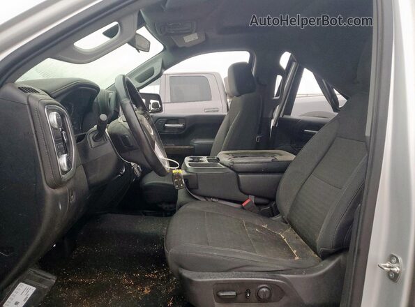 1GTP8CED6LZ320962 2020 GMC SIERRA Silver Widok wnętrza z przodu