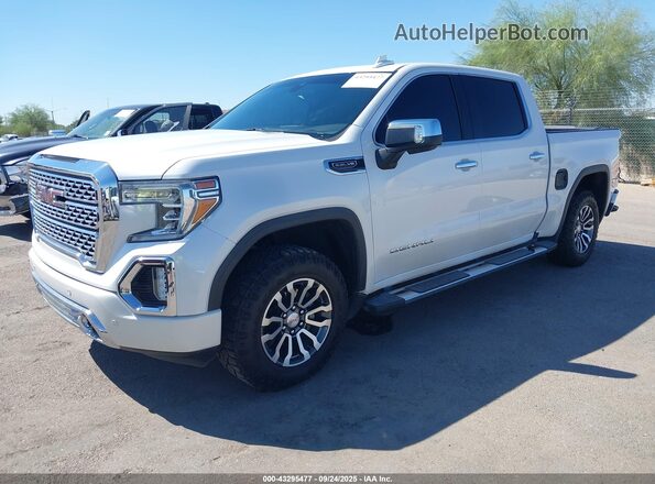 1GTP8FED6KZ189922 2019 GMC SIERRA Белый Передняя левая четверть