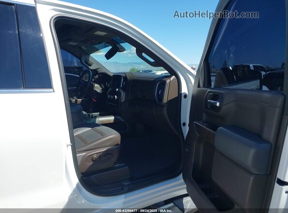 1GTP8FED6KZ189922 2019 GMC SIERRA Белый Вид салона спереди