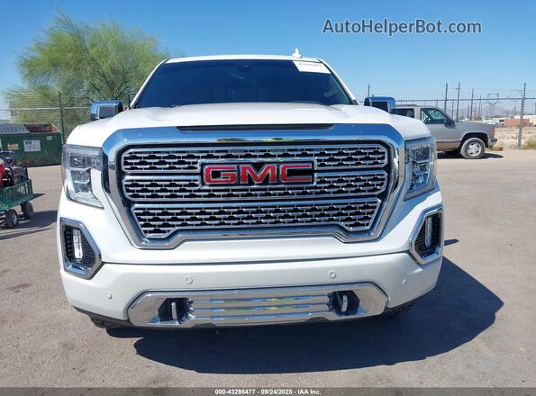 1GTP8FED6KZ189922 2019 GMC SIERRA Белый Вид задней части салона