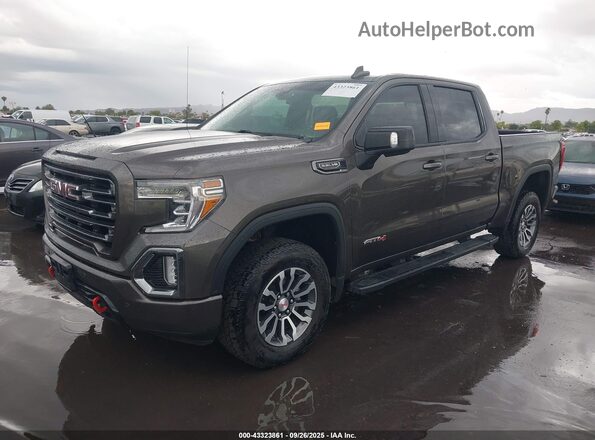 1GTP9EED5LZ169895 2020 GMC SIERRA Brown Առջևի ձախ երեք քառորդ տեսարան