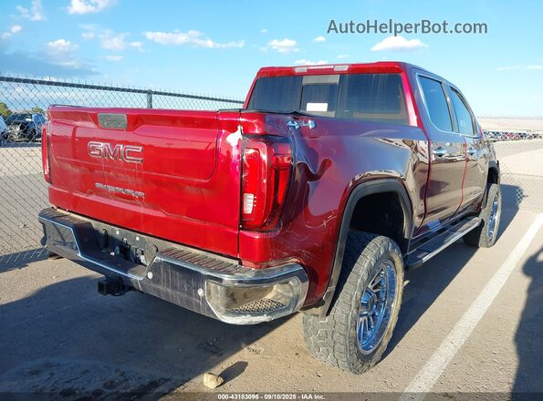 1GTU9DED4LZ297087 2020 GMC SIERRA Red Tył prawy