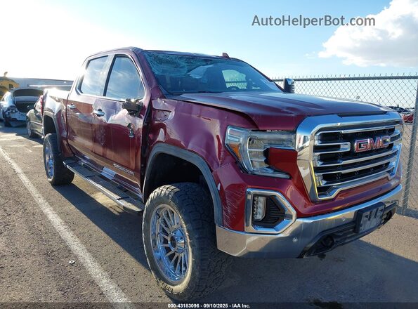1GTU9DED4LZ297087 2020 GMC SIERRA Red Widok z przodu
