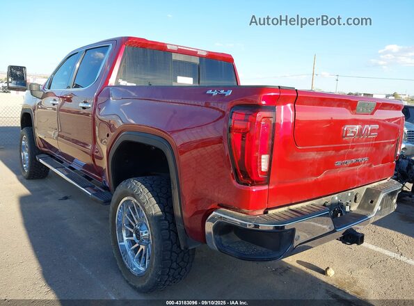 1GTU9DED4LZ297087 2020 GMC SIERRA Red Tył lewy
