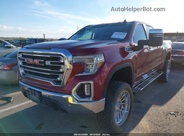 1GTU9DED4LZ297087 2020 GMC SIERRA Red Przód lewy
