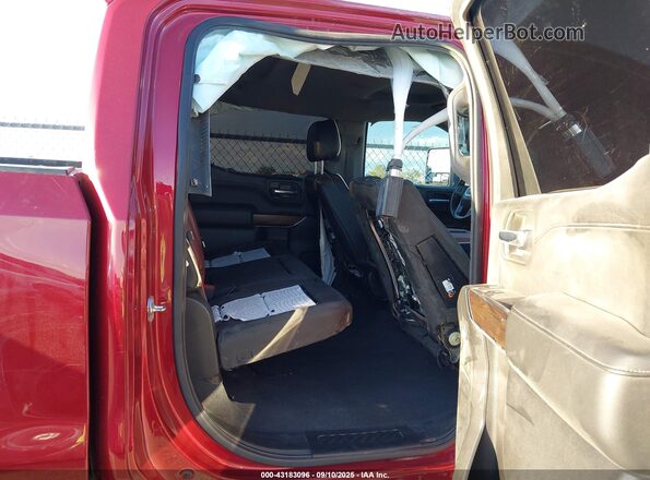 1GTU9DED4LZ297087 2020 GMC SIERRA Red Widok naklejki z numerem VIN