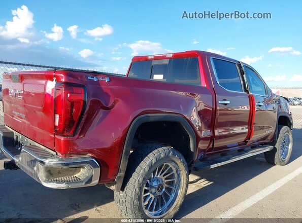 1GTU9DED4LZ297087 2020 GMC SIERRA Red Widok wnętrza z tyłu