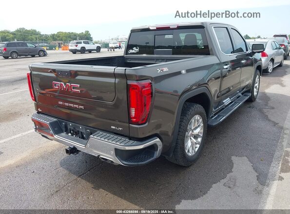 1GTU9DEL3KZ322289 2019 GMC SIERRA Brown Trasero derecho