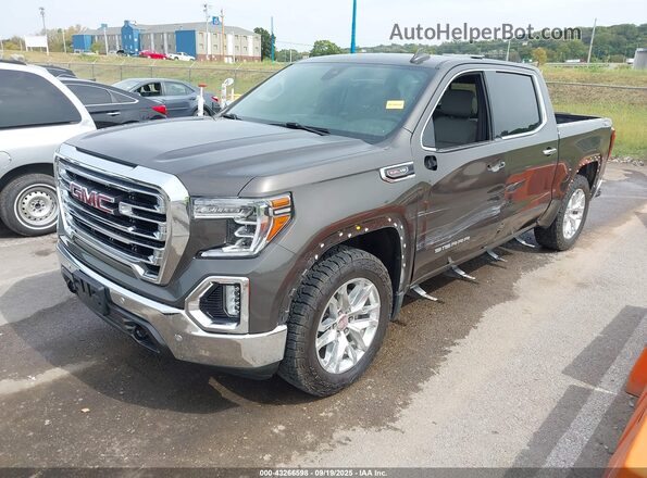 1GTU9DEL3KZ322289 2019 GMC SIERRA Brown Vista tres cuartos delantera izquierda
