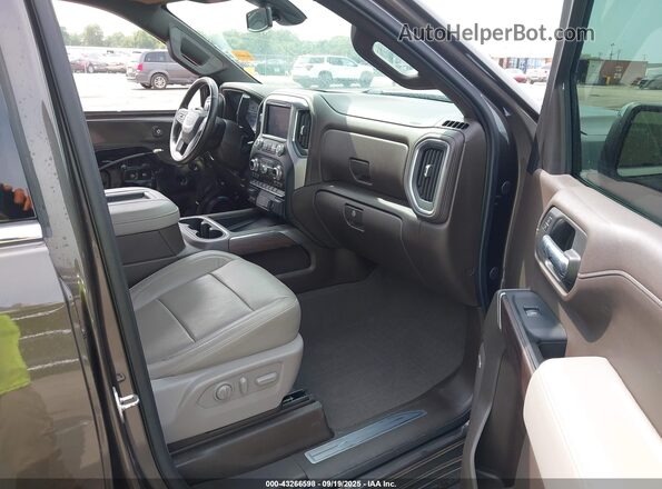 1GTU9DEL3KZ322289 2019 GMC SIERRA Brown Vista interior delantera