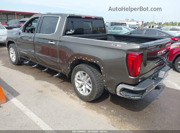 1GTU9DEL3KZ322289 2019 GMC SIERRA Brown Trasero izquierdo