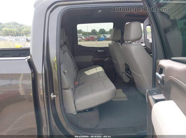 1GTU9DEL3KZ322289 2019 GMC SIERRA Brown Vista de la etiqueta del VIN