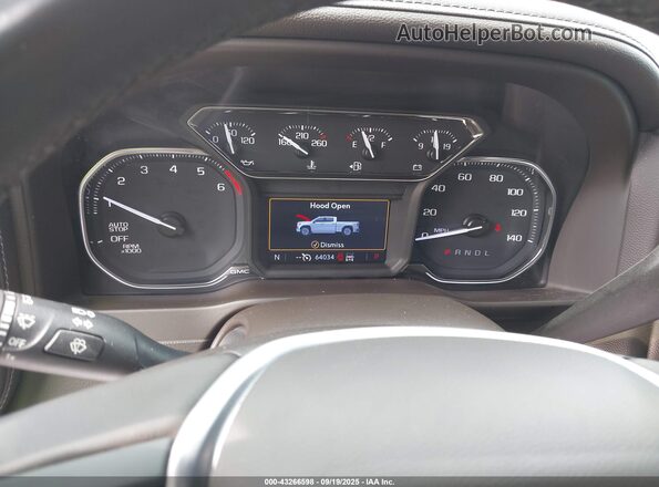 1GTU9DEL3KZ322289 2019 GMC SIERRA Brown Vista de los asientos traseros
