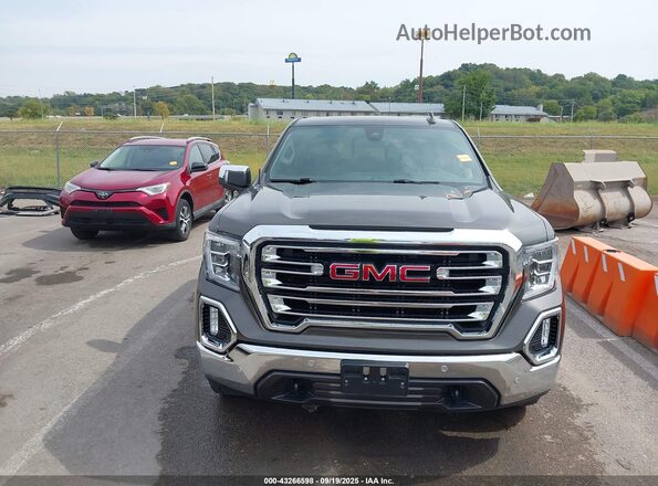 1GTU9DEL3KZ322289 2019 GMC SIERRA Brown Vista interior trasera