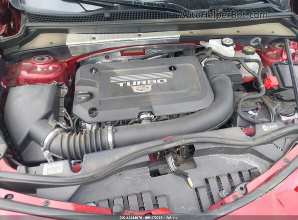 1GYAZAR40MF014726 2021 CADILLAC XT4 Красный Вид сзади