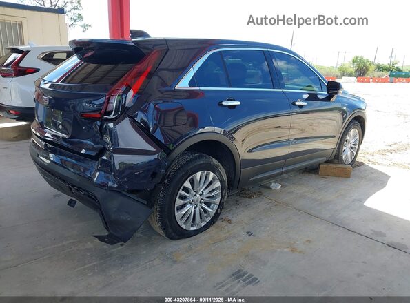 1GYAZAR45RF202276 2024 CADILLAC XT4 Синий Задняя правая четверть