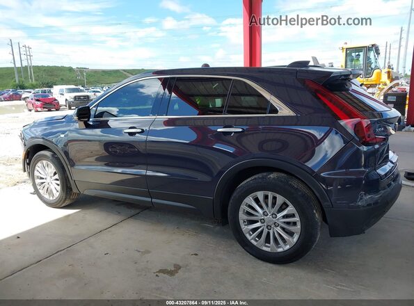 1GYAZAR45RF202276 2024 CADILLAC XT4 Синий Панорамный вид салона 360°