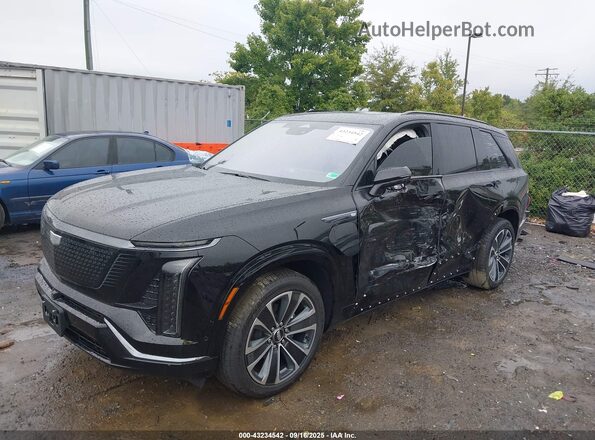 1GYC3NML6TZ701772 2026 CADILLAC VISTIQ Black წინა მარცხენა ხედი სამი მეოთხედიდან
