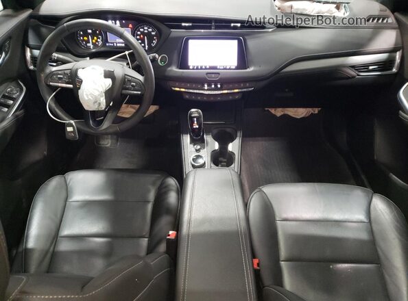 1GYFZDR40PF172303 2023 CADILLAC XT4 Черный Вид панели приборов