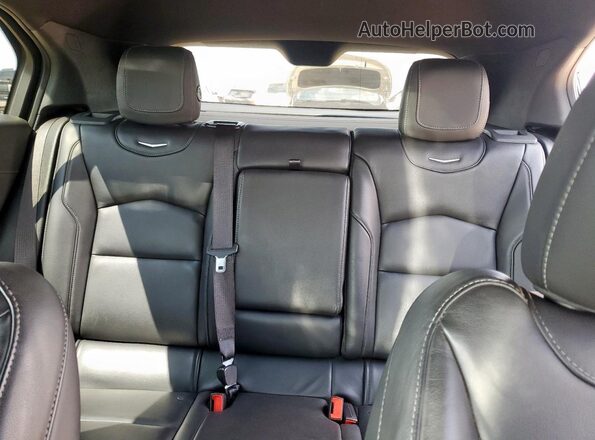 1GYFZDR42LF022736 2020 CADILLAC XT4 Black Rear seats view