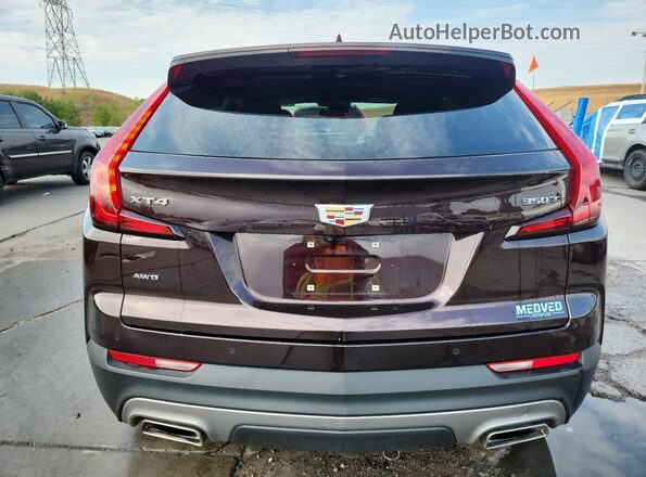 1GYFZDR44MF069591 2021 CADILLAC XT4 Maroon 