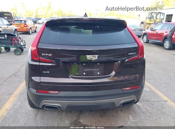 1GYFZDR47LF119818 2020 CADILLAC XT4 Maroon 