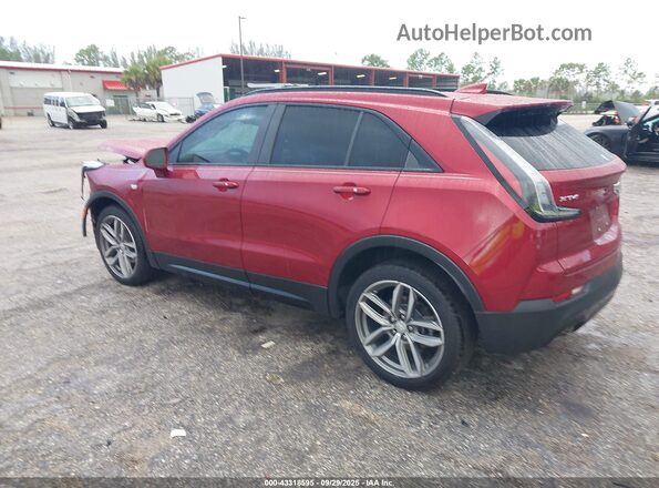 1GYFZER45LF112081 2020 CADILLAC XT4 Red Trasero izquierdo