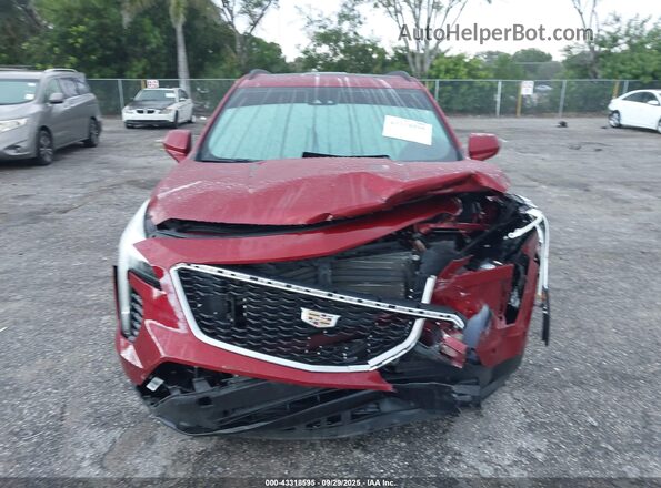 1GYFZER45LF112081 2020 CADILLAC XT4 Red Vista del cuadro de instrumentos