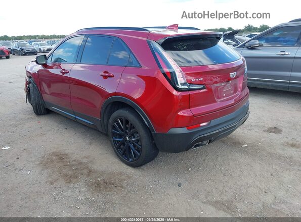 1GYFZER45PF224644 2023 CADILLAC XT4 Бордовый Задняя левая четверть