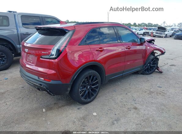 1GYFZER45PF224644 2023 CADILLAC XT4 Бордовый Задняя правая четверть