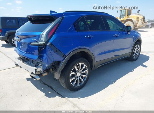 1GYFZER4XPF104063 2023 CADILLAC XT4 Blue უკანა მარჯვენა