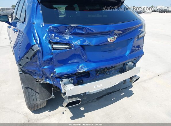 1GYFZER4XPF104063 2023 CADILLAC XT4 Blue წინა ხედი