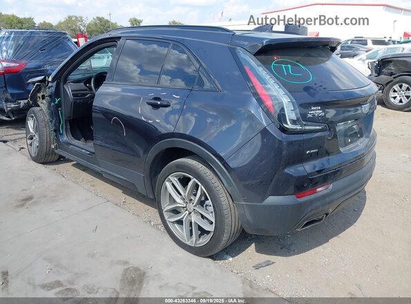1GYFZFR44NF144173 2022 CADILLAC XT4 Серый Задняя левая четверть
