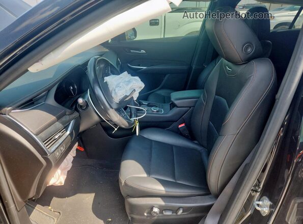 1GYFZFR46LF109082 2020 CADILLAC XT4 Black წინა სალონის ხედი