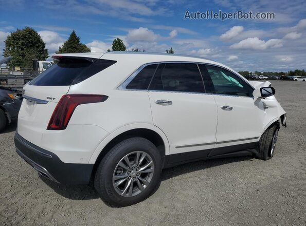 1GYKNDR47MZ104293 2021 CADILLAC XT5 Белый Задняя правая четверть