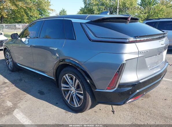 1GYKPMRK7PZ000979 2023 CADILLAC OTHER Gray უკანა მარჯვენა