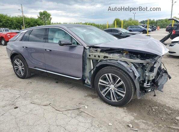 1GYKPSRK8RZ123665 2024 CADILLAC OTHER Purple წინა მარჯვენა
